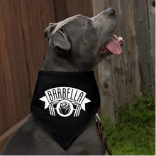 Load image into Gallery viewer, Black + White Signature Rose Logo Bandana
